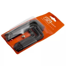 Set chei Allen BAHCO, metrice, negre, 10 bucăți