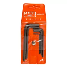 Set chei Allen BAHCO, metrice, negre, 6 bucăți