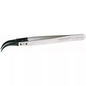   Pensetă LINDSTROM cu vârfuri înlocuibile din fibră de carbon ESD 130 mm
