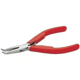 Clește cu vârf ascuțit BELZER, capăt îndoit 60° 129 mm