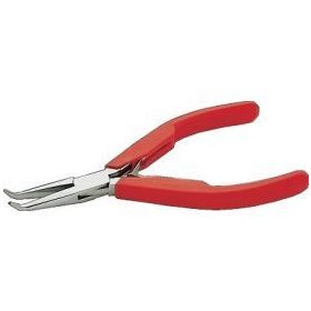 BELZER Hegyescsőrű fogó, hajlított véggel 60° 129mm