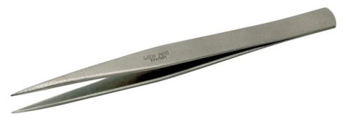 BELZER Precíziós titánium csipesz, AA-TA, nem mágneseződő, 125mm, 10g