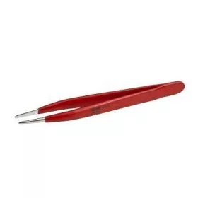   Pensetă de bijutier BELZER, vârfuri rotunjite, mâner acoperit cu PVC, 160 mm, 25 g