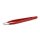 BELZER Ékszerész csipesz, kerekített hegyek, PVC borítású nyél, 160 mm, 25g