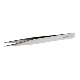   Pensetă ascuțită BELZER, oțel special, nichelată, 130 mm, 20 g