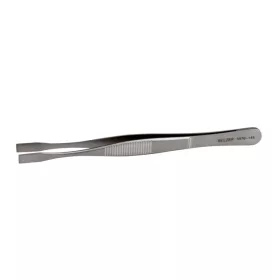   Pensetă cu clips BELZER, vârf moale, 574-SA, antimagnetică, 145 mm, 25 g