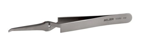 BELZER SMD csipesz, SM100-SA, anti-mágneses, saválló, 115mm, 13g