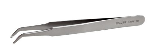 BELZER SMD csipesz, SM112-SA, anti-mágneses, saválló, 120mm, 13g