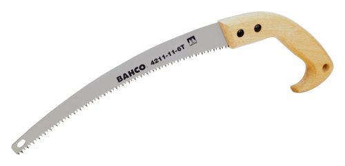 Fierăstrău de grădinărit BAHCO cu lamă de lemn 360 mm TPI=6 (ascuțibil)