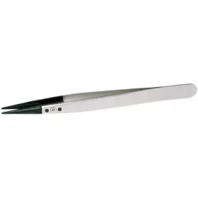   Pensetă LINDSTROM cu vârf de precizie din fibră de carbon, 130 mm, 19 g
