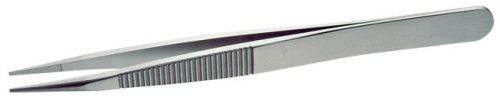 LINDSTROM Csipesz precíziós recézett markolattal és heggyel, 120 mm