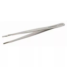 Pensetă LINDSTROM, vârfuri de spatulă, mâner zimțat