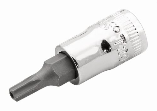 BAHCO 1/4" Dugókulcs, furatos TORX TR25
