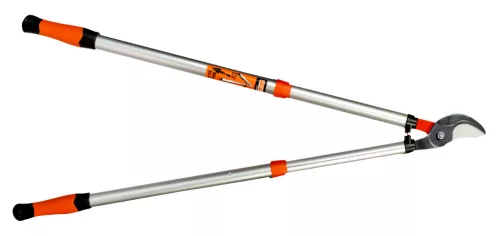 Foarfecă de crengi BAHCO cu două mâini, telescopică, 700-900 mm