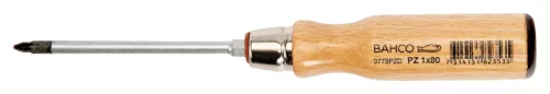 Șurubelniță de impact BAHCO cu mâner de lemn PZ2x110