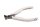 LINDSTROM Homlokcsípő, 11° polírozott ESD 108/0,35-0,8 mm