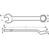 BAHCO Csillag-villáskulcs készlet, 15° hajlított 8-22 mm (7 részes)