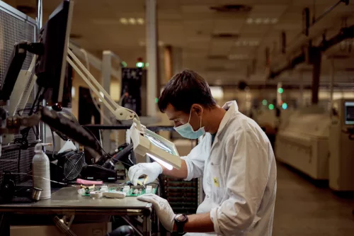 LINDSTRÖM Csípőfogó, ESD ovális fej, 110/0,2-1,25 mm S