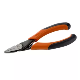 Clește cu vârf plat BAHCO, cromat, 125 mm