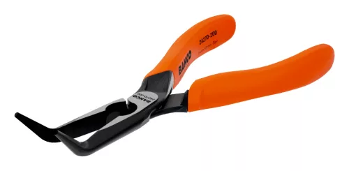 BAHCO Hajlított hegyescsőrű fogó, 45°, PVC markolattal 160 mm