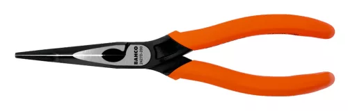 BAHCO Hajlított hegyescsőrű fogó, 45°, PVC markolattal 160 mm