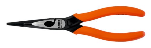 BAHCO Hajlított hegyescsőrű fogó, 45°, PVC markolattal 200 mm