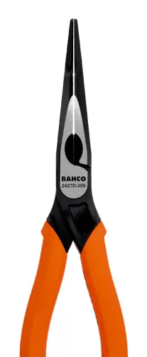 BAHCO Hajlított hegyescsőrű fogó, 45°, PVC markolattal 160 mm