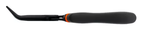BAHCO Hajlított hegyescsőrű fogó, 45°, önnyíló PVC markolattal 160 mm