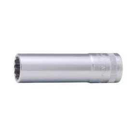   Cheie tubulară prelungită BAHCO de 1/2", cu 12 vârfuri, zimțată, 16 mm