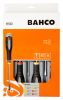 BAHCO ERGO™ csavarhúzó készlet, lapos-PH (6 részes)