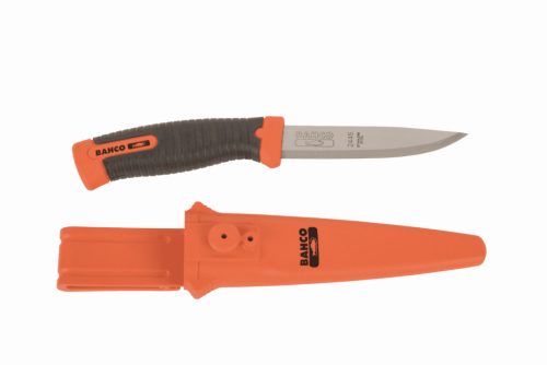 BAHCO kés rozsdamentes acél pengével kétkomponenses markolattal, 225 mm