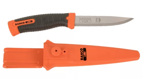 BAHCO kés rozsdamentes acél pengével kétkomponenses markolattal, 225 mm