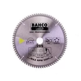BAHCO (anno SANDVIK) Körfűrész tárcsa vidiás, 300 mm, Alumíniumhoz és Műanyaghoz