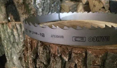 8350 mmx34-0.9-H-1.15, BAHCO Bi-metal szalagfűrészlap 3861-Sandcut®