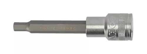Cheie tubulară BAHCO 1/2" hexagonală, lungă 5x180 mm