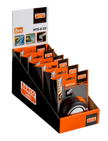 Ruletă BAHCO, față-verso, 8 m