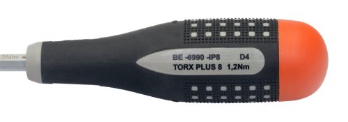 Șurubelniță dinamometrică BAHCO ERGO™ cu valoare fixă, lame TORX® și TORX PLUS®, TX-8, 1,2 Nm