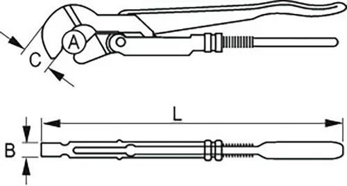 IRIMO Svédcsőfogó S-POFA 1.1/2"