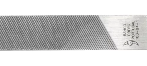 Mistrie cu pilă plată BAHCO, fără mâner, 150x16x4 mm