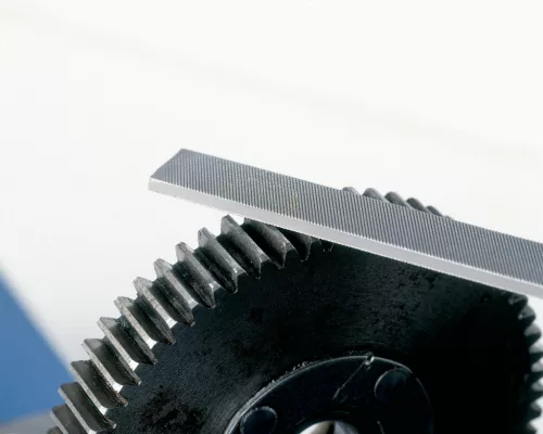 Pilă plată BAHCO medie, cu mâner, 300x30x6 mm