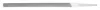 BAHCO Keskeny reszelő közepes, markolat nélkül 150x9x2,0 mm