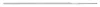 BAHCO Keskeny reszelő közepes, markolat nélkül 150x9x2,0 mm