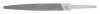 BAHCO Lapos reszelő, ívelt, nagyoló, markolat nélkül 200x20x5,0 mm