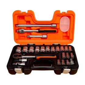 Set chei tubulare BAHCO 1/2" 24 bucăți