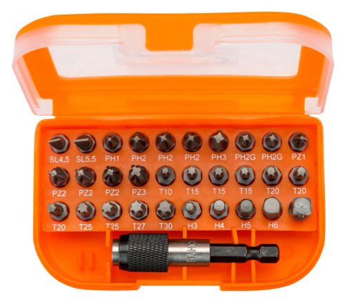 Set de biți BAHCO, 31 de piese