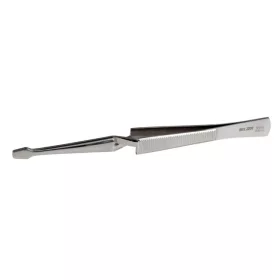   Pensetă BELZER cu acțiune inversă, lustruită, nichelată, 155 mm, 32 g