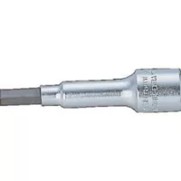 Cheie tubulară hexagonală de 1/4"