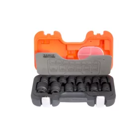   Set chei tubulare BAHCO de 1/2", dimensiuni metrice, 14 bucăți