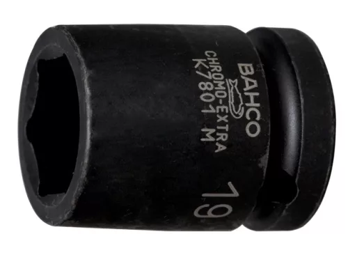Set chei tubulare BAHCO de 1/2", dimensiuni metrice, 14 bucăți