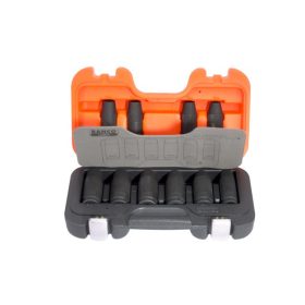   BAHCO 1/2" Hosszított gépi dugókulcskészlet, metrikus, 10 részes
